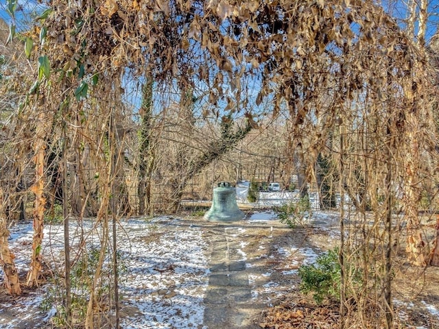 view of water feature