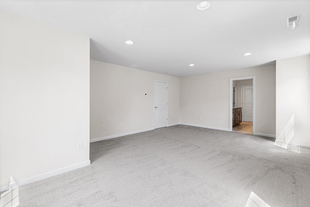 184 Stonehaven Dr, Weymouth, MA 02190 - unfurnished room with carpet, baseboards, and recessed lighting