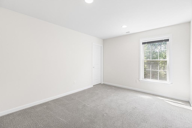 184 Stonehaven Dr, Weymouth, MA 02190 - empty room featuring carpet, baseboards, and recessed lighting