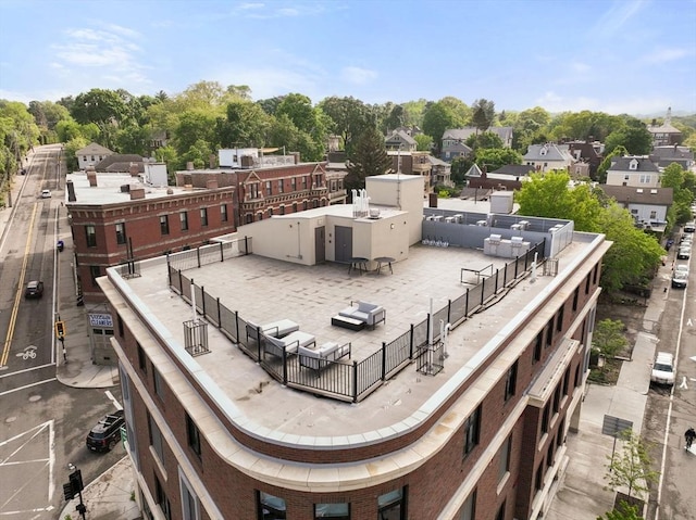 69 Walnut St Unit 4, Brookline, MA 02445 - bird's eye view