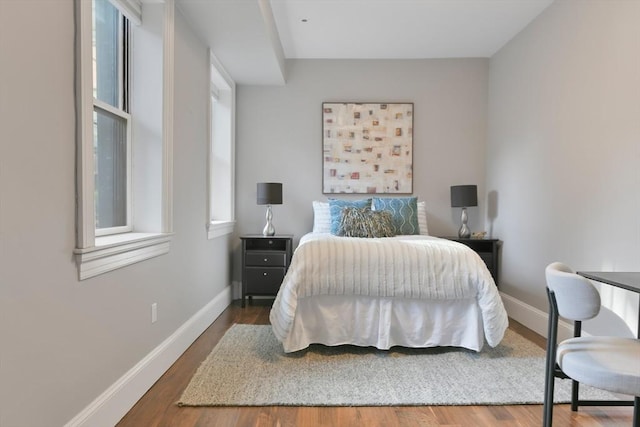65 Marlborough St Unit 1-6, Boston, MA 02116 - bedroom with baseboards and wood finished floors