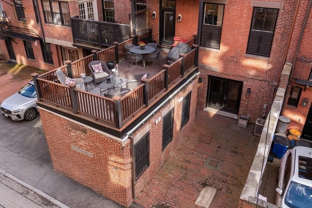 65 Marlborough St Unit 1-6, Boston, MA 02116 - view of patio / terrace with grilling area