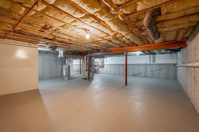 43 Blossom Sq Unit 43, Holden, MA 01520 - unfinished below grade area with water heater and heating unit