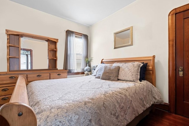 570 William St, Fall River, MA 02721 - bedroom with dark wood finished floors
