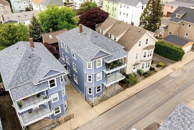 570 William St, Fall River, MA 02721 - aerial view of residential area