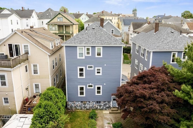 570 William St, Fall River, MA 02721 - aerial view of residential area