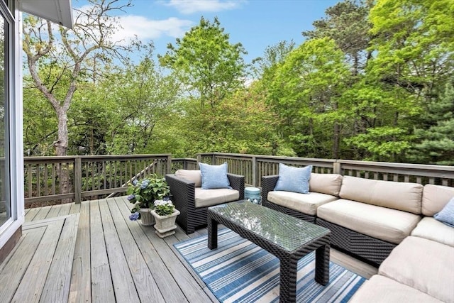 13 Pickerel Way, Sandwich, MA 02644 - deck with an outdoor living space