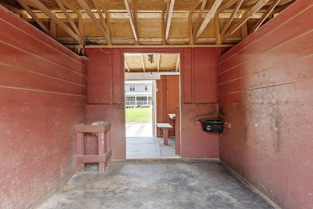view of stable