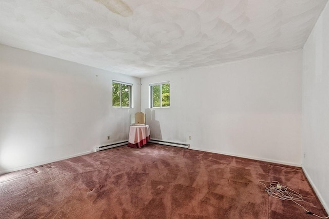 12 Debra Ln, Framingham, MA 01701 - spare room with carpet, baseboard heating, and baseboards