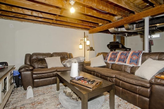 view of living area