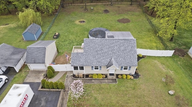 aerial view
