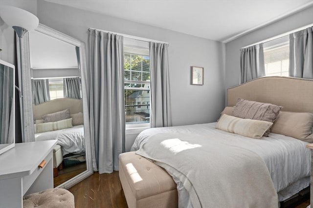 20-A Franklin St, Peabody, MA 01960 - bedroom with dark wood-type flooring
