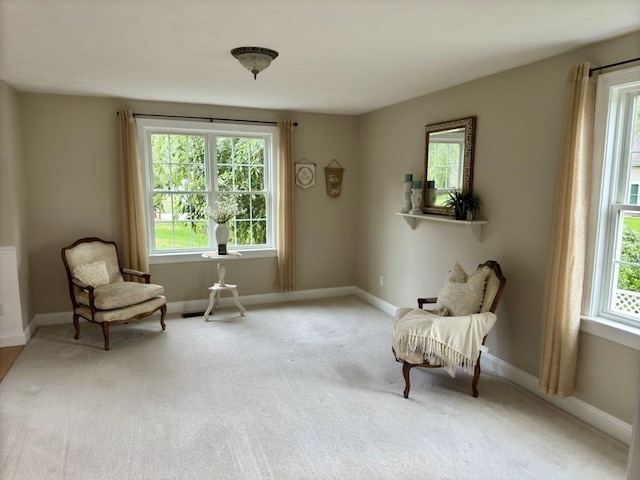 6 Cedar Creek Dr, Attleboro, MA 02703 - sitting room featuring carpet floors and baseboards