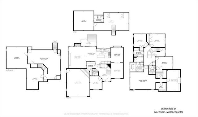 16 Winfield St, Needham, MA 02492 - view of room layout