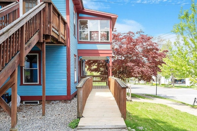128 7th St, Montague, MA 01376 - exterior space featuring a yard