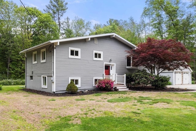 46 Blackmer, Sudbury, MA 01776 - view of front of home with a front yard