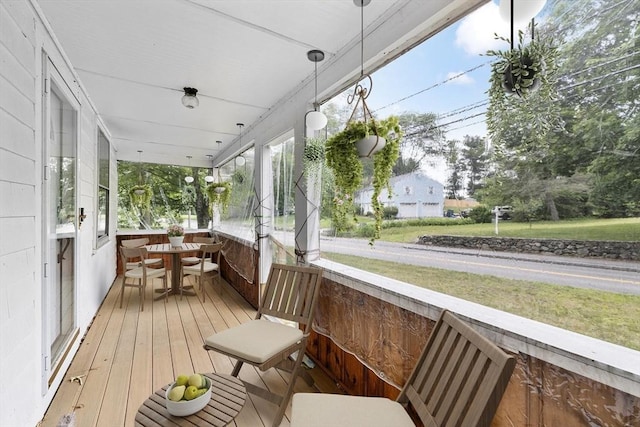 486 Franklin St, Reading, MA 01867 - view of sunroom