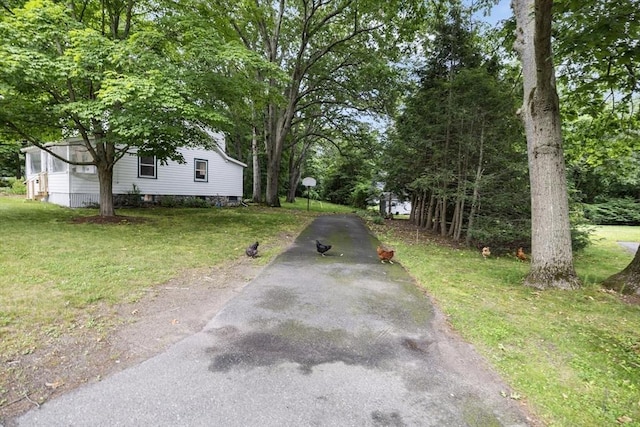 486 Franklin St, Reading, MA 01867 - view of asphalt driveway