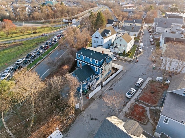 drone / aerial view