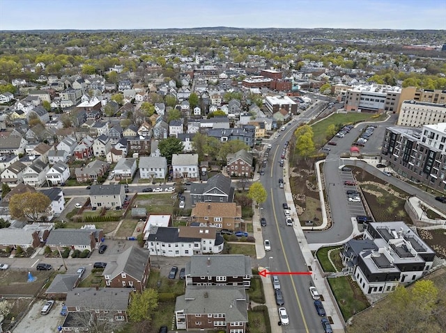 drone / aerial view