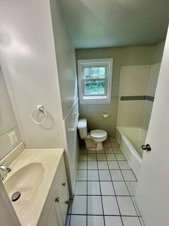 9 Brooks Rd, Sudbury, MA 01776 - bathroom featuring toilet, tile patterned floors, and vanity