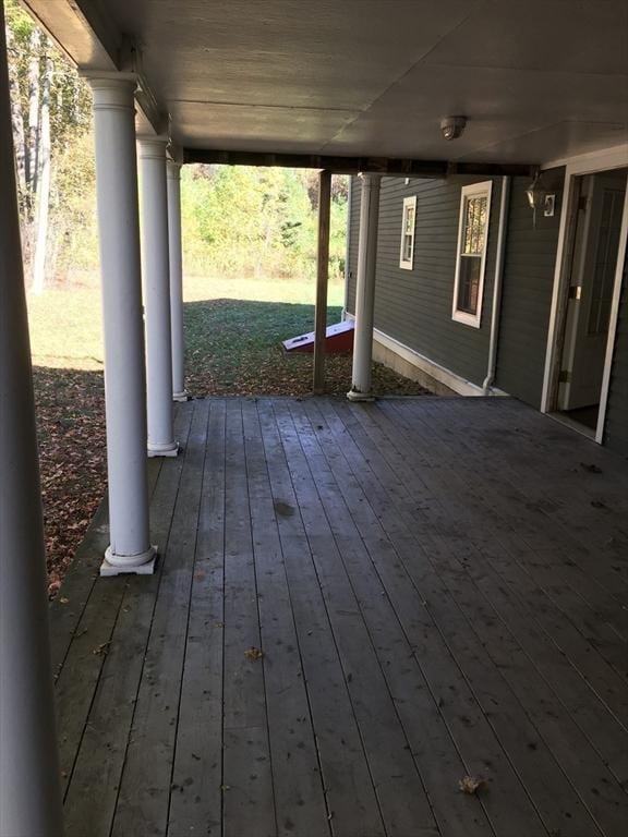 697 Main St, Shrewsbury, MA 01545 - view of patio / terrace featuring a wooden deck