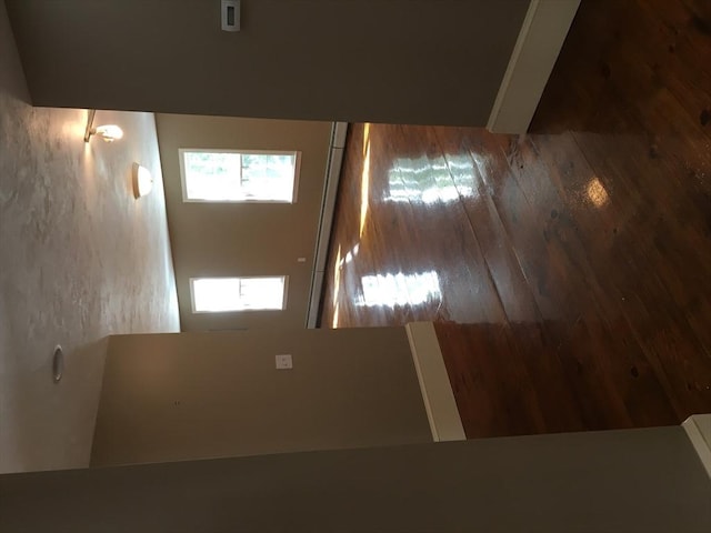 697 Main St, Shrewsbury, MA 01545 - hallway with hardwood / wood-style floors