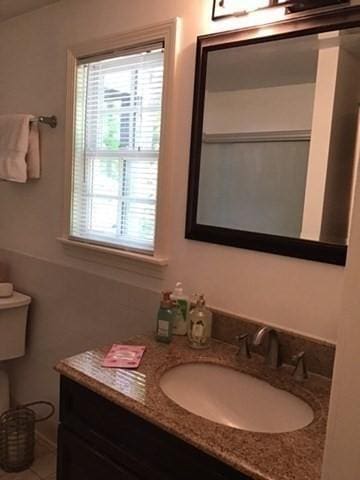 697 Main St, Shrewsbury, MA 01545 - bathroom featuring vanity and toilet