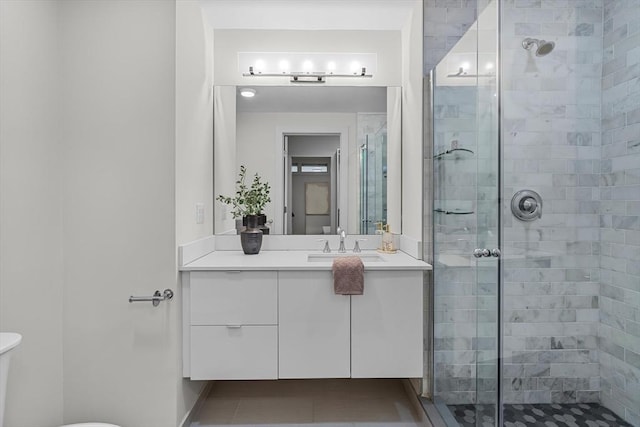 121 Portland St Unit 601, Boston, MA 02114 - full bath with a shower stall, vanity, and toilet
