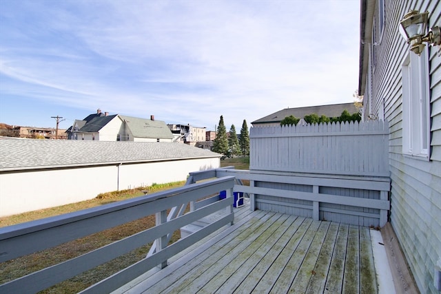 view of deck