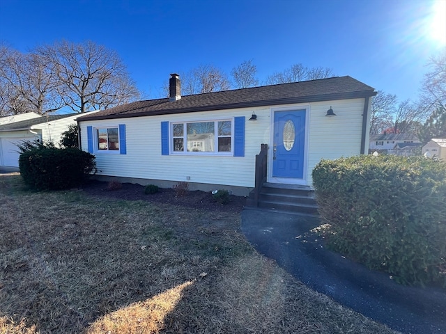 view of front of house