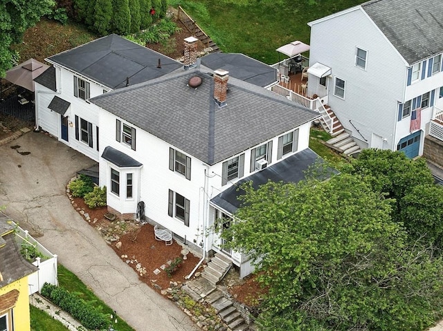 97 Newton St, Marlborough, MA 01752 - aerial view of property and surrounding area