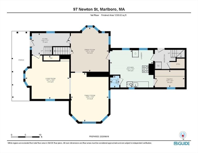 97 Newton St, Marlborough, MA 01752 - view of room layout