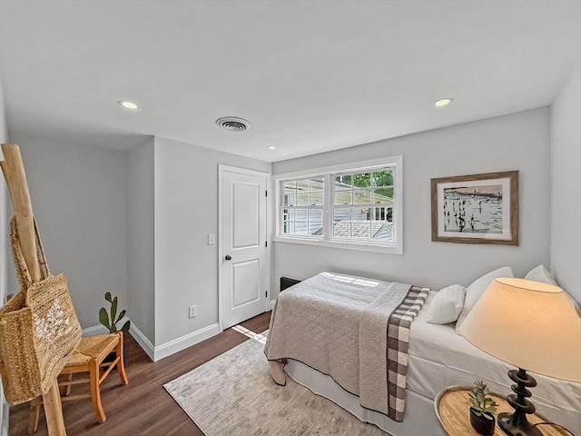 78 Howland Rd, Stoughton, MA 02072 - bedroom with wood finished floors, baseboards, and recessed lighting