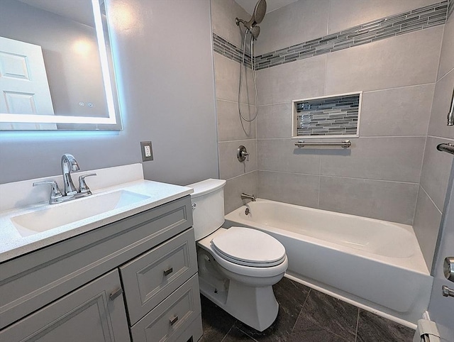 22 Newton Ave, Tewksbury, MA 01876 - full bathroom featuring bathing tub / shower combination and vanity