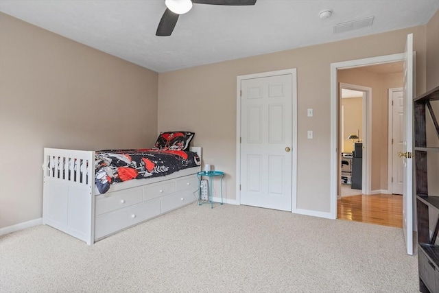 45 Taylor Rd, Maynard, MA 01754 - bedroom featuring carpet floors, baseboards, and ceiling fan