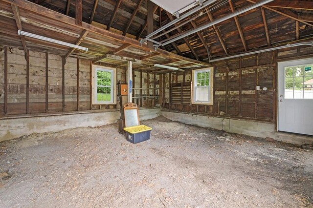 47 Moffatt Rd, Salem, MA 01970 - misc room featuring plenty of natural light and a garage