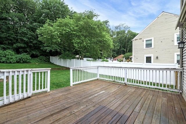 47 Moffatt Rd, Salem, MA 01970 - wooden terrace featuring a fenced backyard
