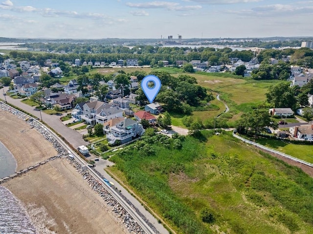 13 Elcott Rd, Quincy, MA 02169 - aerial view of property and surrounding area with nearby suburban area
