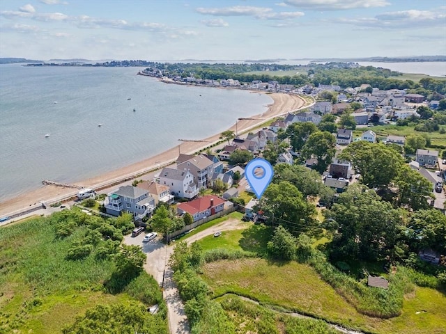 13 Elcott Rd, Quincy, MA 02169 - aerial overview of property's location with a nearby body of water and nearby suburban area