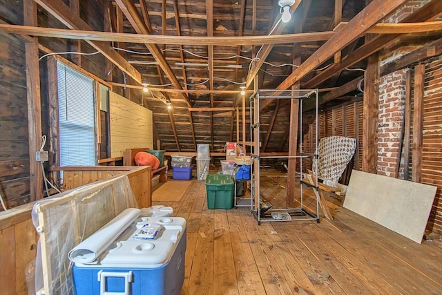 191 Providence St, Putnam, CT 06260 - basement with wood-type flooring