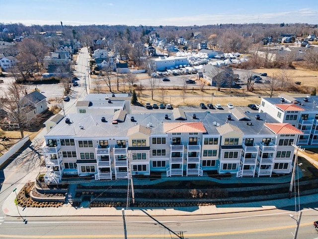 birds eye view of property featuring a residential view