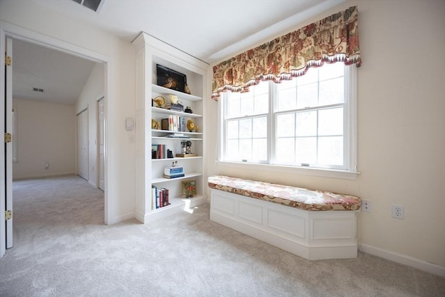 140 Commonwealth Ave Unit 38, North Attleboro, MA 02763 - sitting room featuring light colored carpet and baseboards