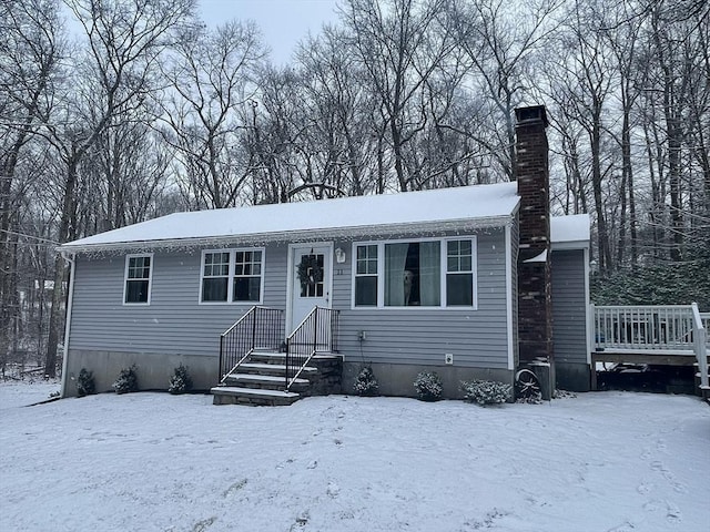 view of manufactured / mobile home