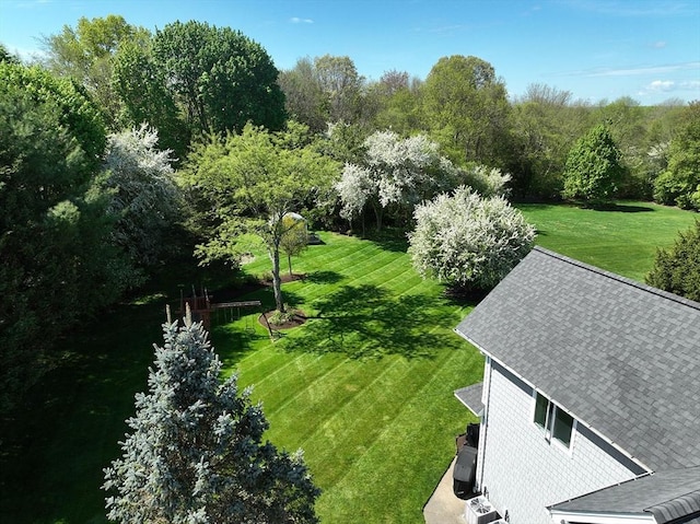 aerial view of property and surrounding area