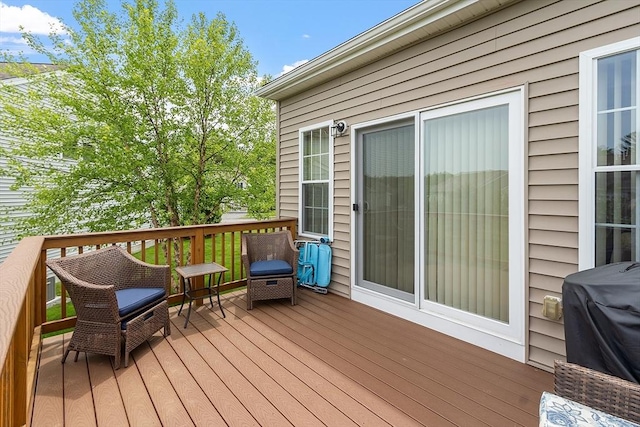 123 Skyline Dr Unit 123, Acton, MA 01720 - wooden deck with area for grilling