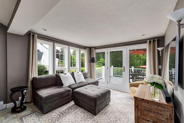 7 Perkins Row, Topsfield, MA 01983 - living area with light tile patterned floors