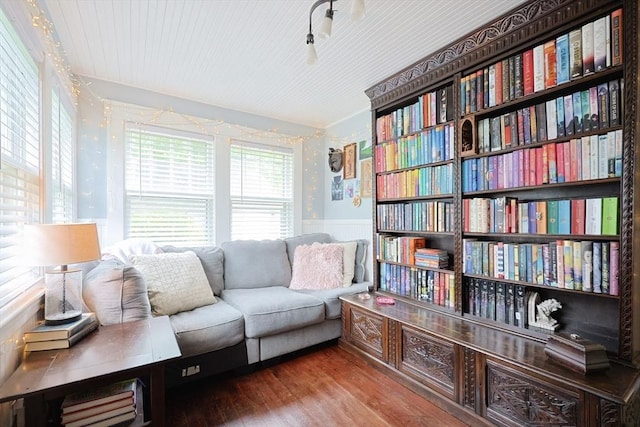 5 Tucker Park, Pepperell, MA 01463 - sitting room featuring a wainscoted wall and wood finished floors