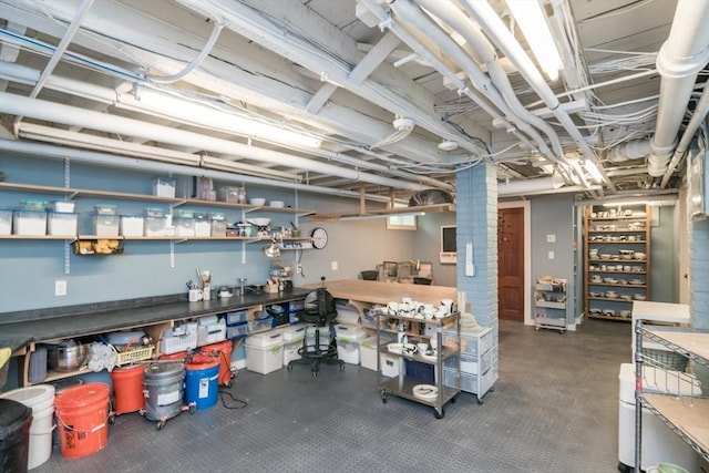 75 Lyman Rd, Northampton, MA 01060 - view of unfinished basement