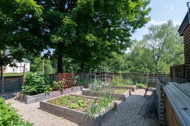 75 Lyman Rd, Northampton, MA 01060 - view of yard with a vegetable garden and view of scattered trees